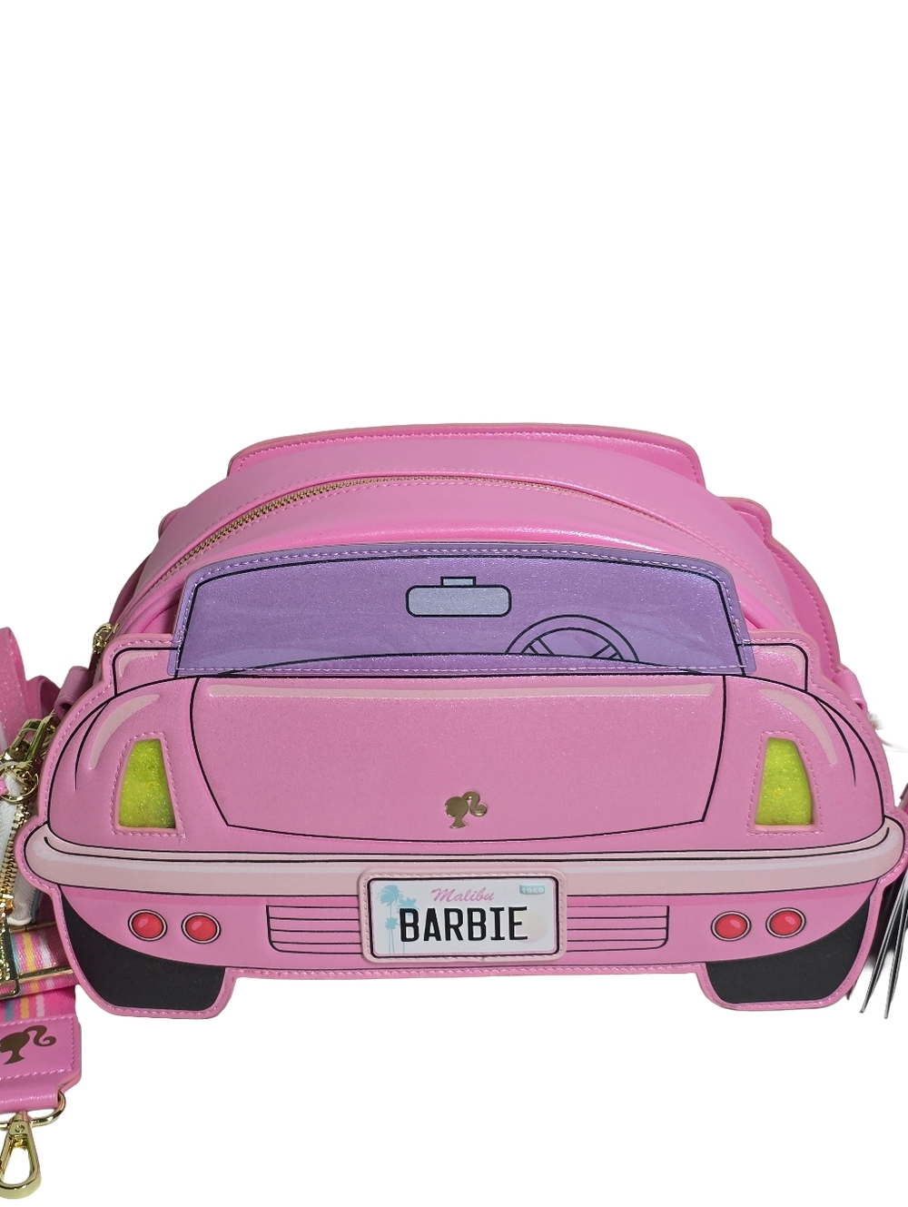 Loungefly Barbie Malibu Convertible Car Crossbody Bag Light Up NWT - Picture 3 of 10